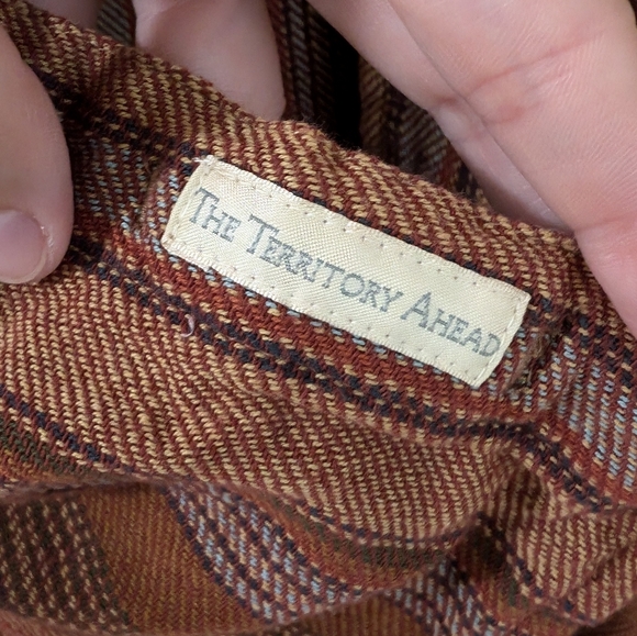 Vintage The Territory Ahead NWOT Men's button up M - Picture 2 of 5